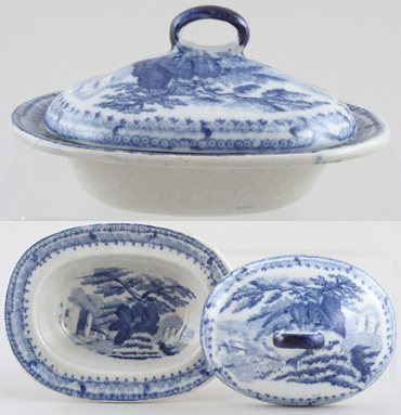 Toy Dish with Cover c1830